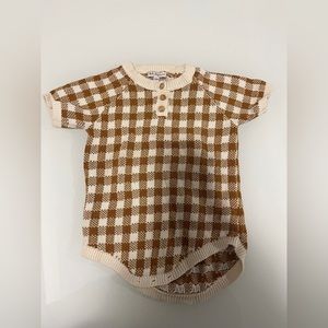 Bebe organic romper- size 24 months- lightly worn.